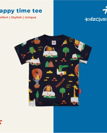 Kaos Anak Premium Happy Time Tshirt Anak Laki
